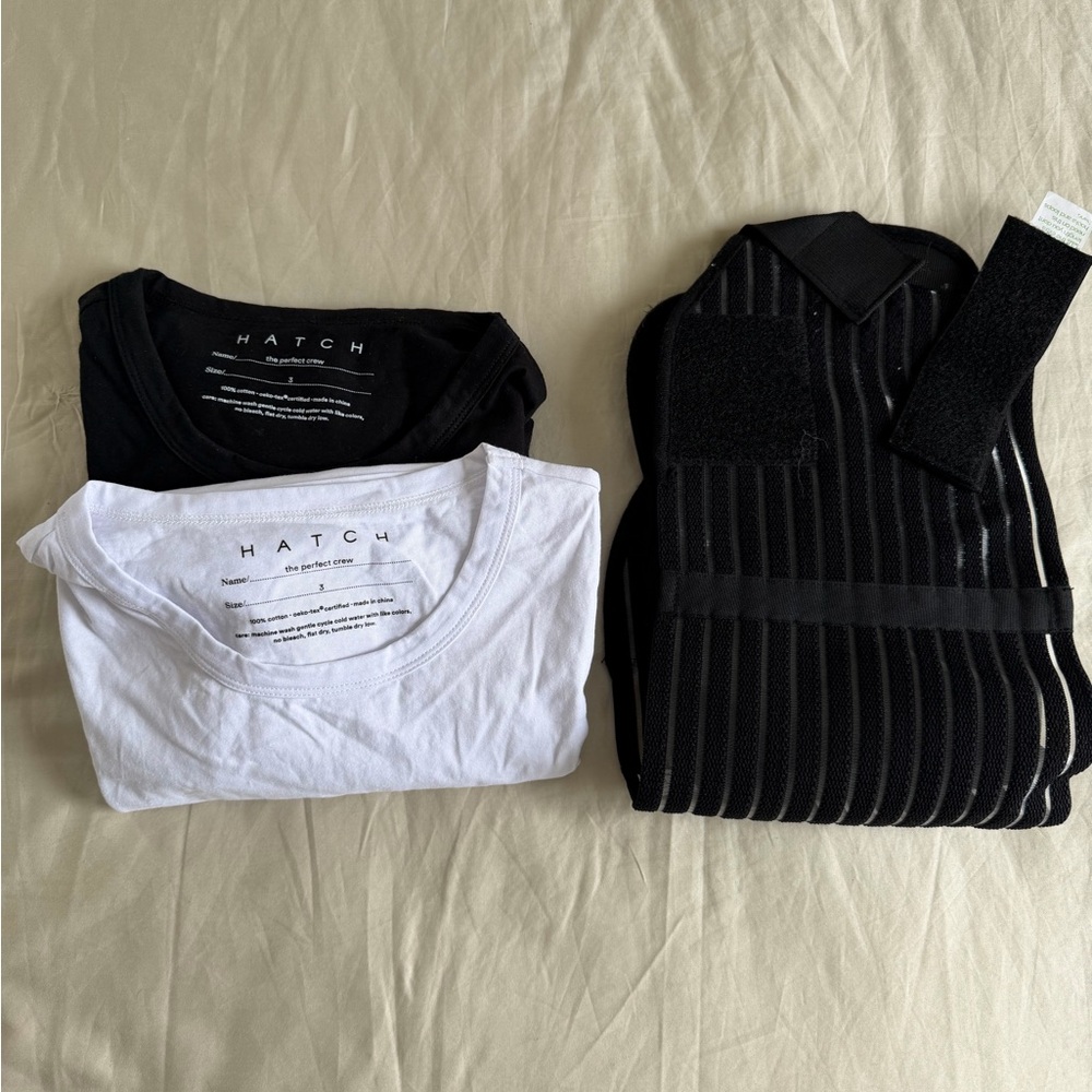 Hatch Black and White Top Trio